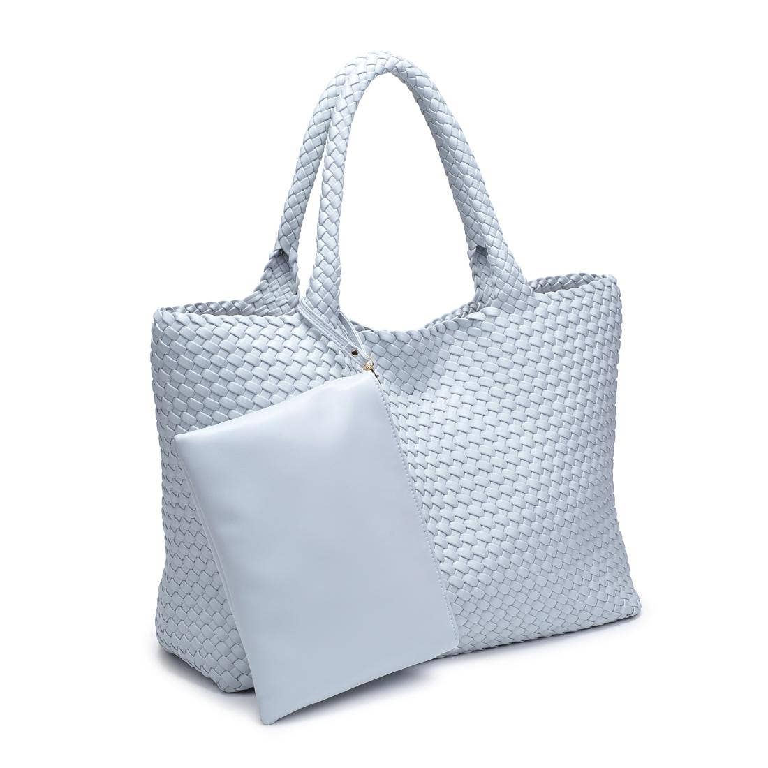 Moda Luxe - Vendita all'ingrosso Borsa tote - Donna - Borsa tote intrecciata in pelle vegana Solana85