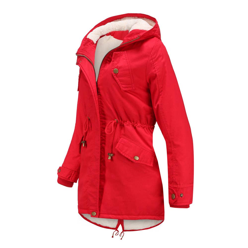 Marayn - Wholesale Parka - Women's - 2025 Autumn Winter Womens Thick Hooded Parka Coat29