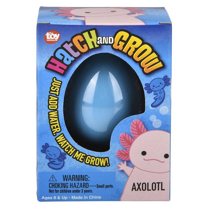La Luna Bella - Toys – wholesale Classic toy – Kids – Small Hatch And Grow Axolotl Egg 2.5" 12ct LLB kids toys5