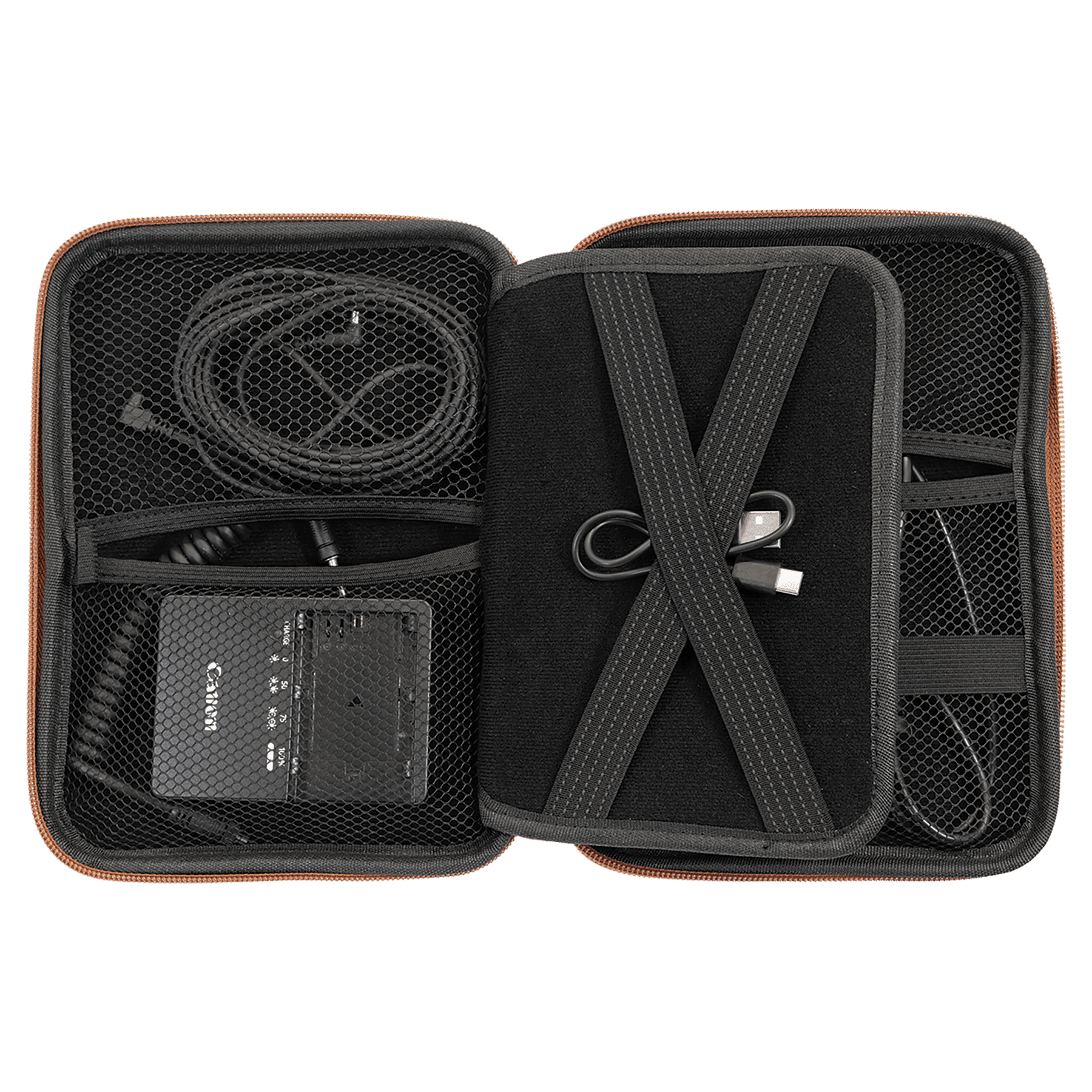 The Rural Home - Wholesale Cord Holder - 8 1/2" x 6" x 1 3/4" Custom Leatherette Cord Organizer Case5