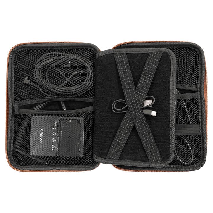 The Rural Home - Wholesale Cord Holder - 8 1/2" x 6" x 1 3/4" Custom Leatherette Cord Organizer Case5