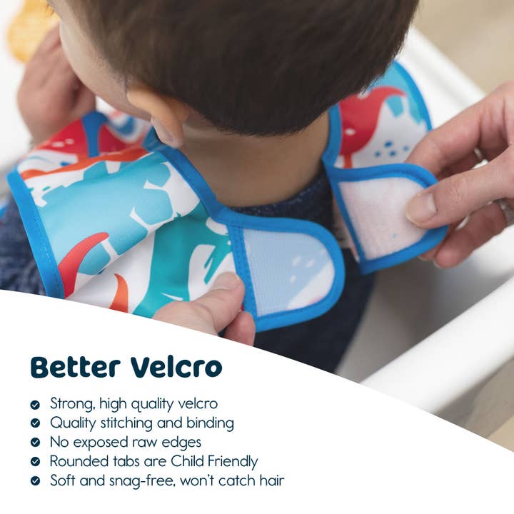 Tiny Twinkle - Wholesale Apron – Kids - Tiny Twinkle - Mess - Proof Apron Bib - Sage Checkers (MSKU: AB-98-S, AB-98-L)2