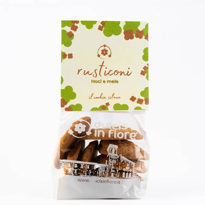Biscotti Silani rusticoni valnötter och äpplen 200 g för wholesale av Calabria da Gustare