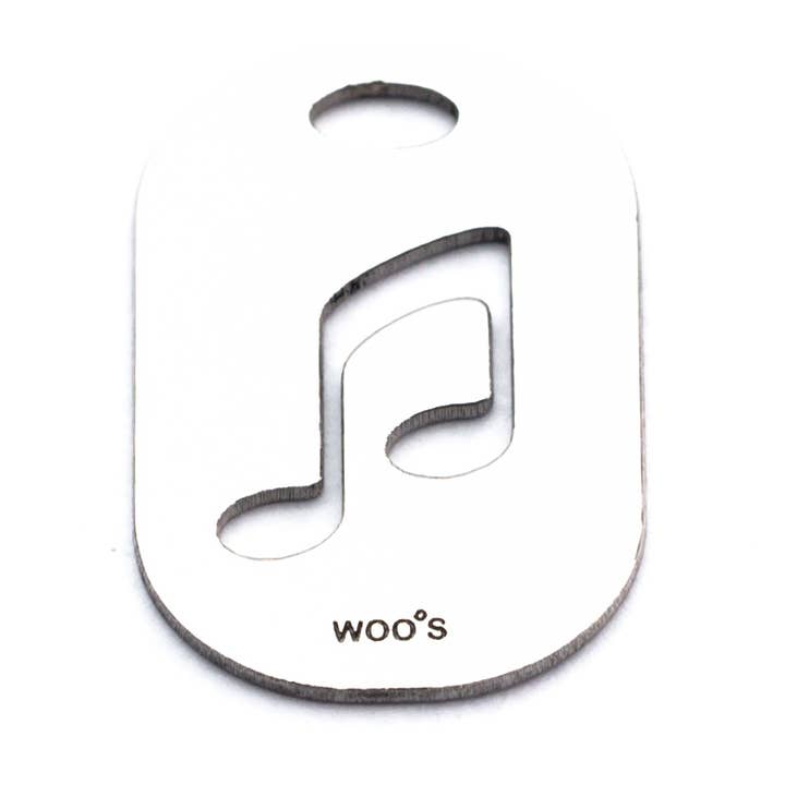 Pendente Militar Nota Musical por atacado de Woo's pure feelings