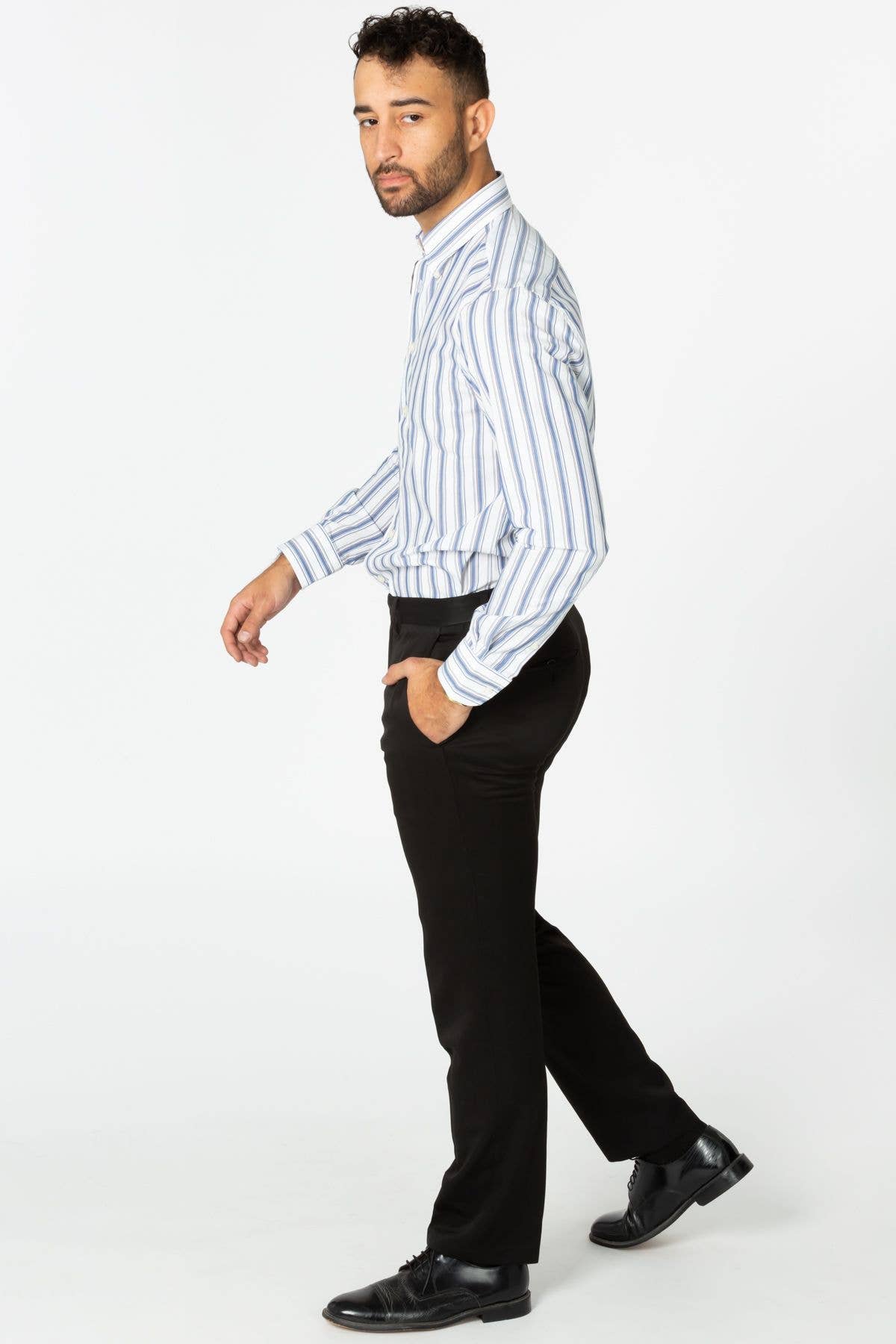 BLUE AGE - Wholesale Button Down Shirt - Men's - Men Dress Long Sleeve Shirts17