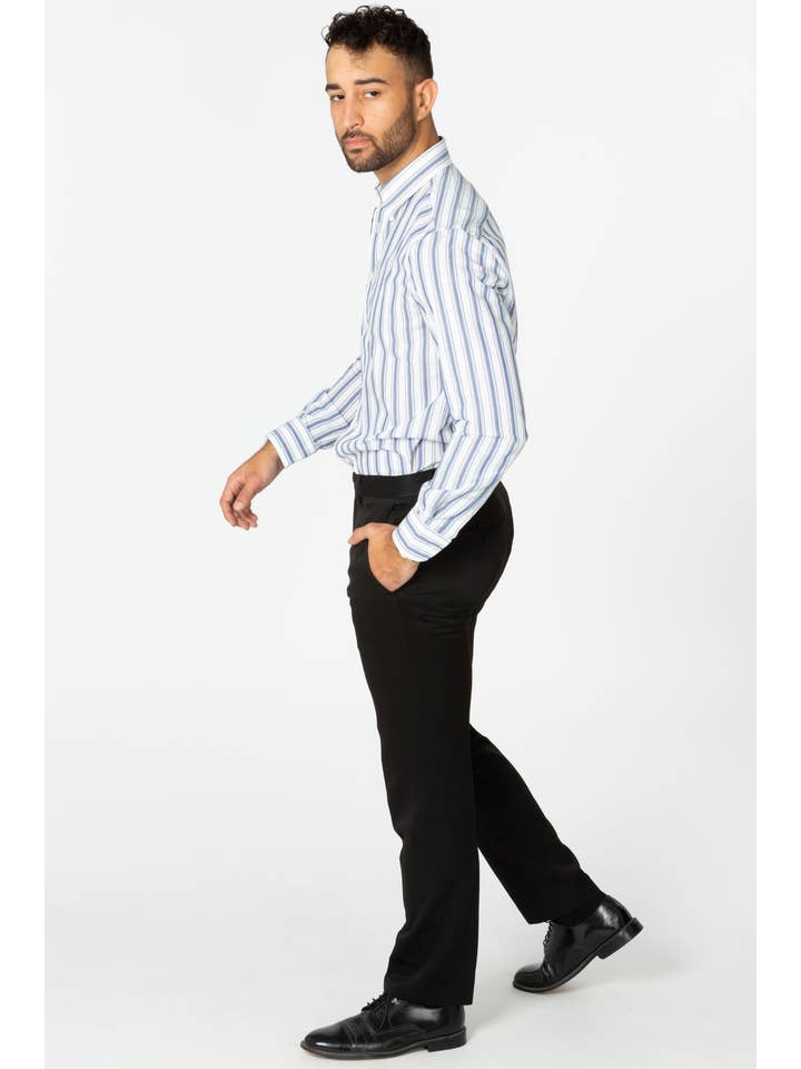 BLUE AGE - Wholesale Button Down Shirt - Men's - Men Dress Long Sleeve Shirts17