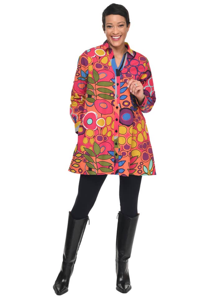 Tulip Clothing - Venta al por mayor Túnica - Mujer - Blusa Rachel CV1218 en Galápagos*3