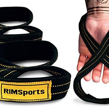 RIMSports Weight Lifting Figure 8 Straps for Men and Women for wholesale by RIMSports