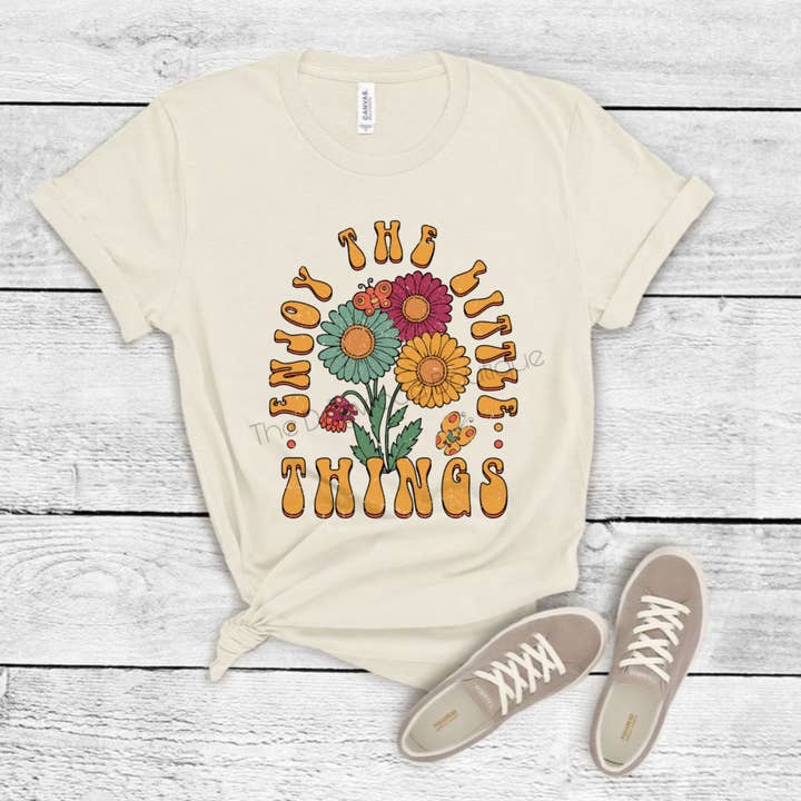 Enjoy the Little Things Tee for wholesale by Dogwood Designs