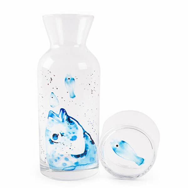 Anemoss Sea Bream Patterned 500 ml Glass Pitcher for wholesale by Biggbrands GmbH