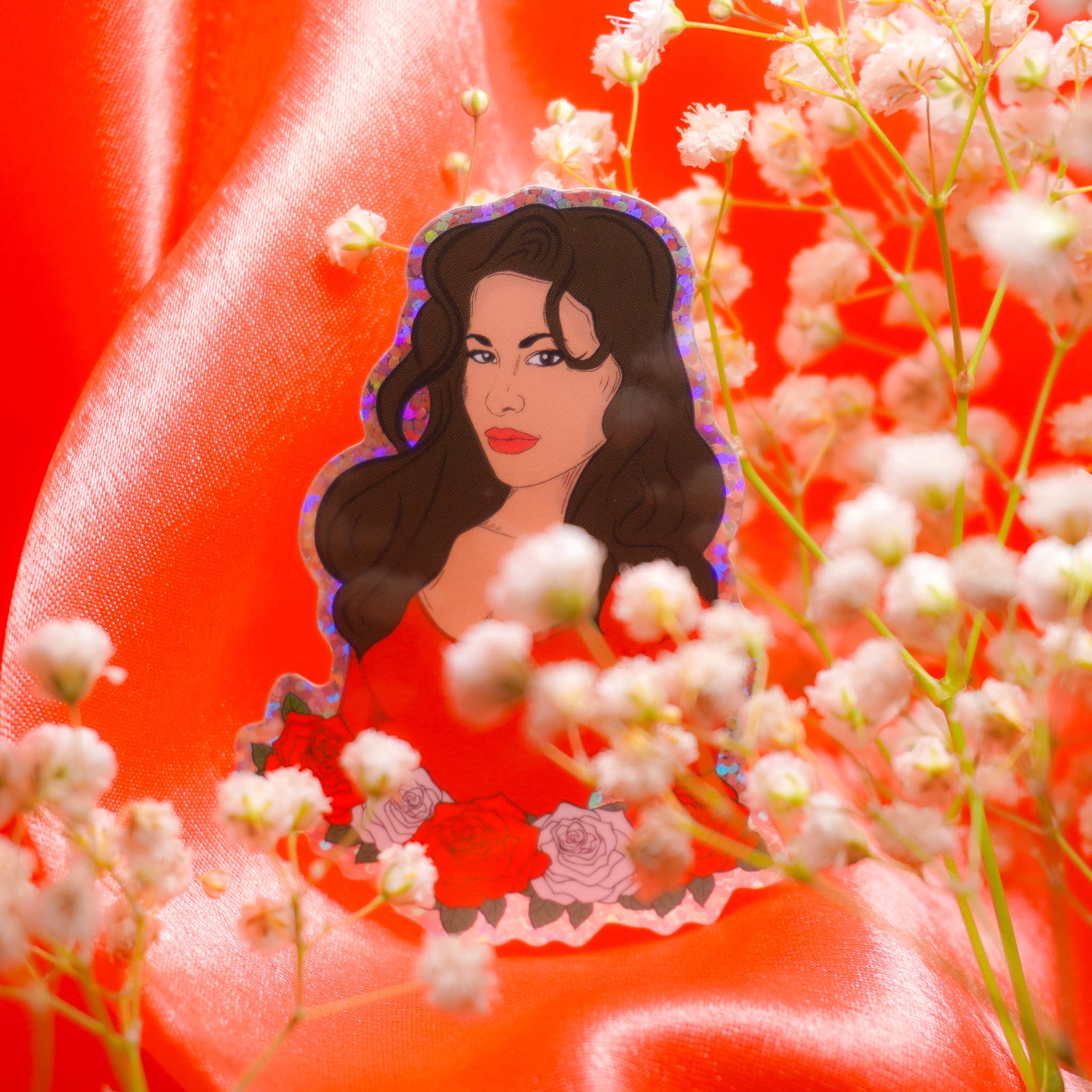 PARTIMEWORKS - Wholesale Sticker - Selena - La Bonita 3" Sticker11