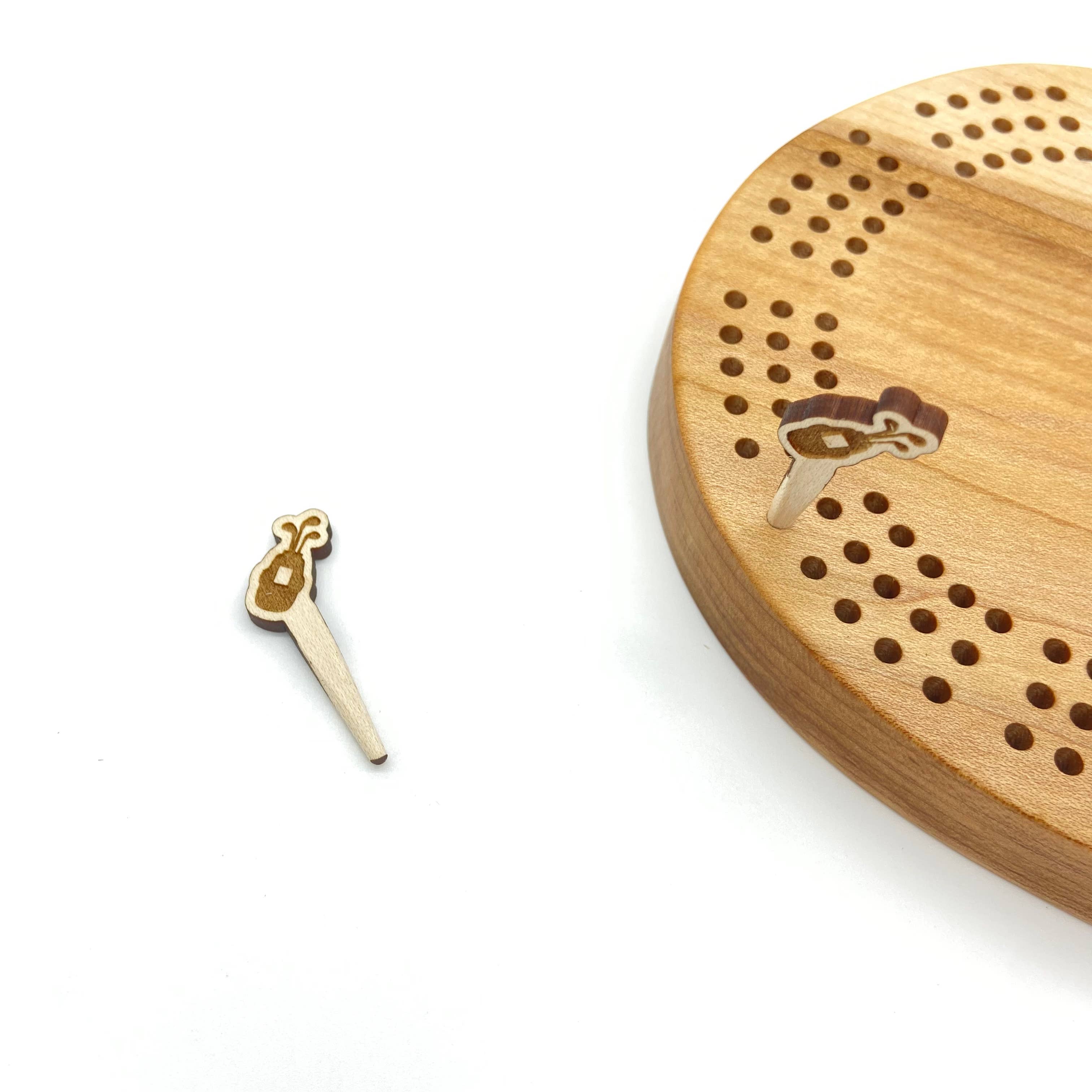 Cast & Carve – wholesale Board game – Sports Themed Custom Cribbage Pegs8