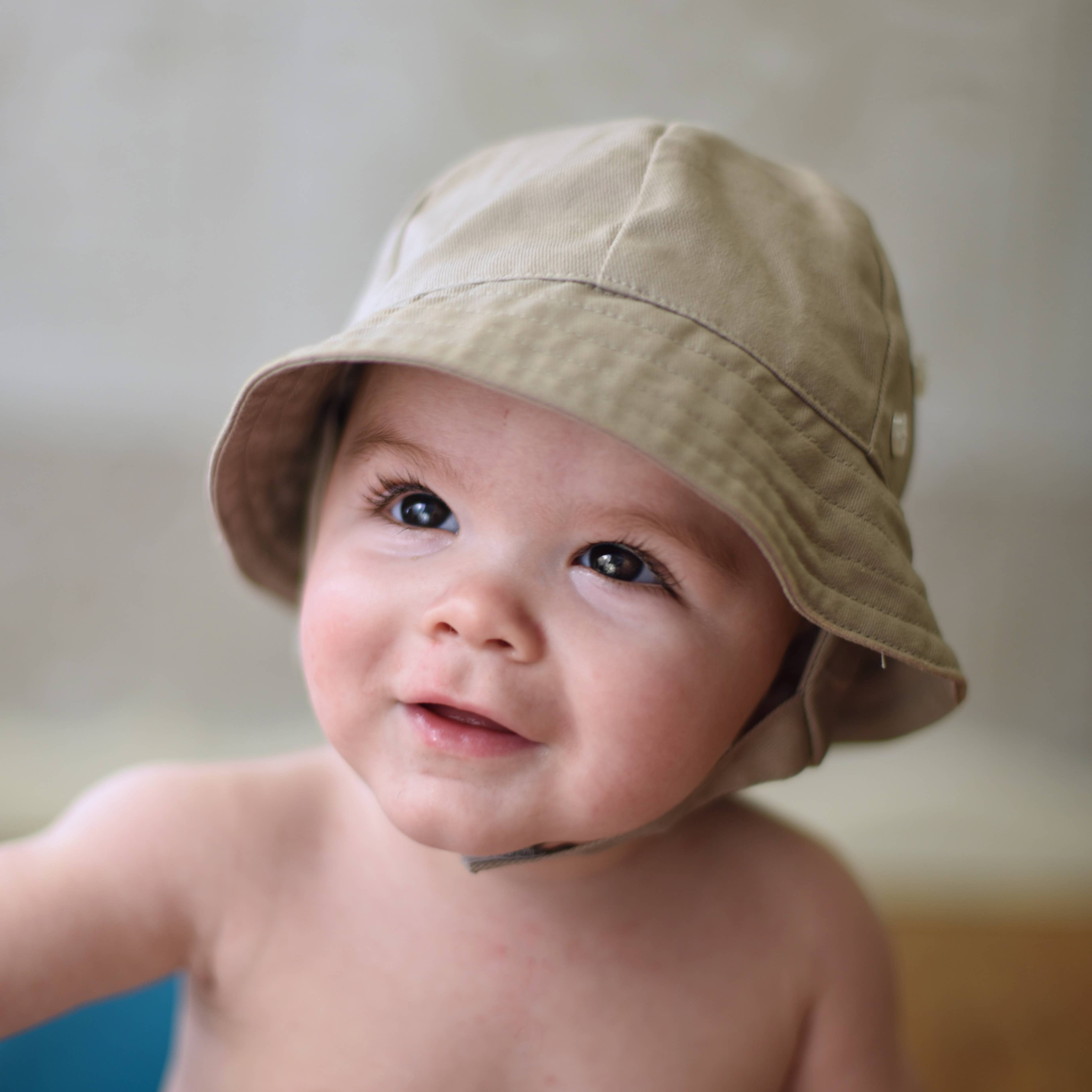 Huggalugs - Wholesale Bucket Hat - Kids - Tyrolean Sand Hat With Chinstrap Baby & Toddler SALE2