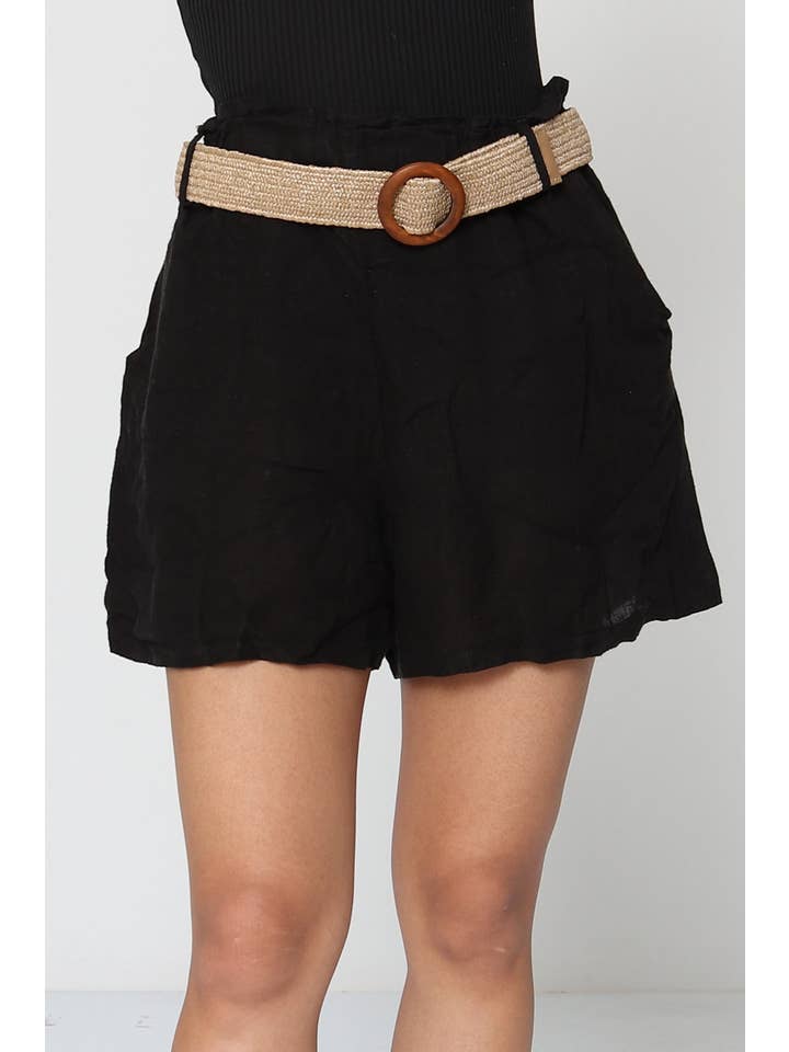 LÉA & LUC - Wholesale Shorts - Women's - 100% linen shorts REF. 505753