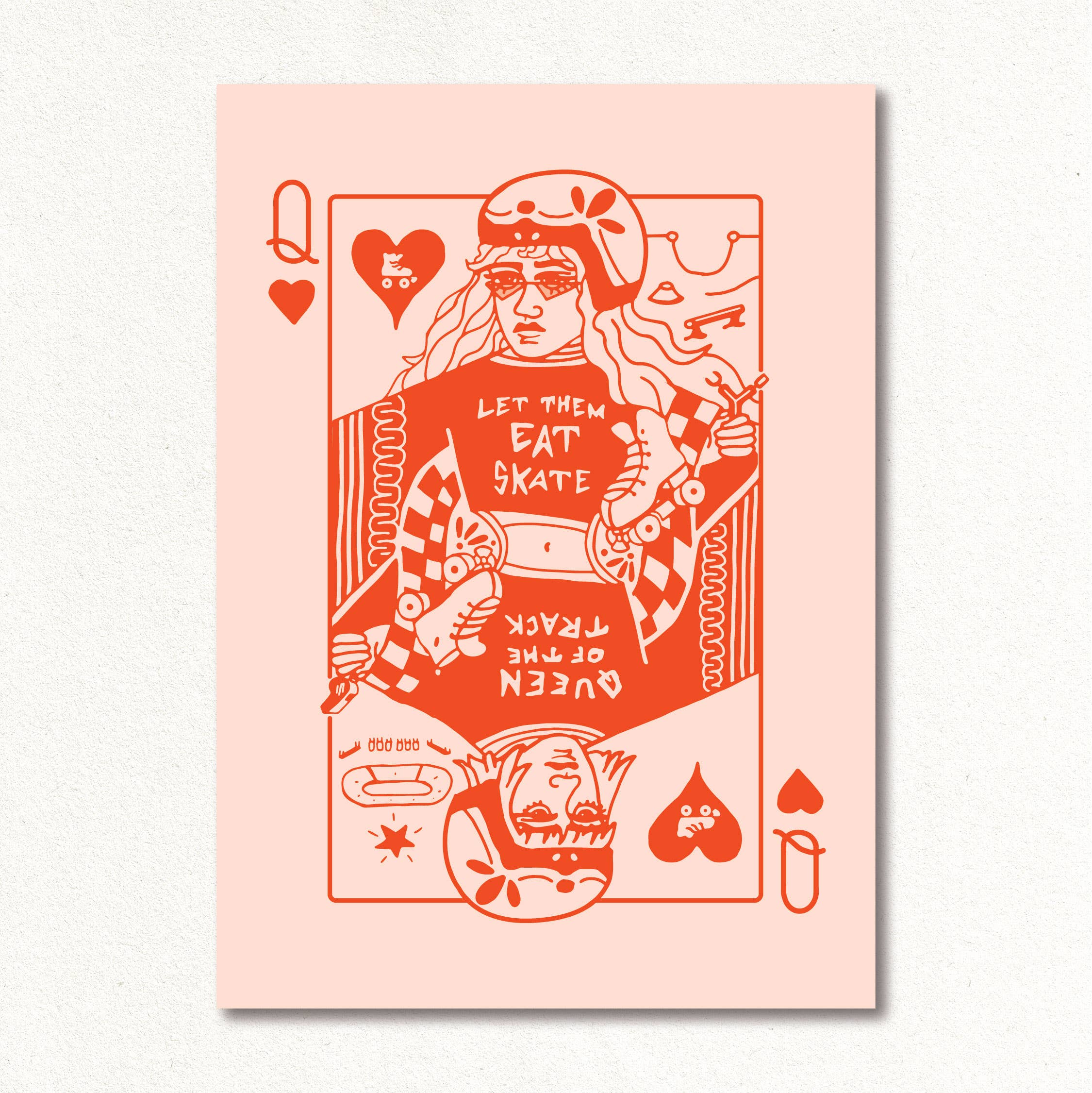 Create & Skate Factory - Wholesale Art Print - Queen of Skates Art Print7