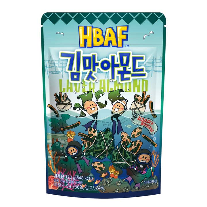 HBAF Laver Almond 120 g for wholesale by Beauty Bridge Inc