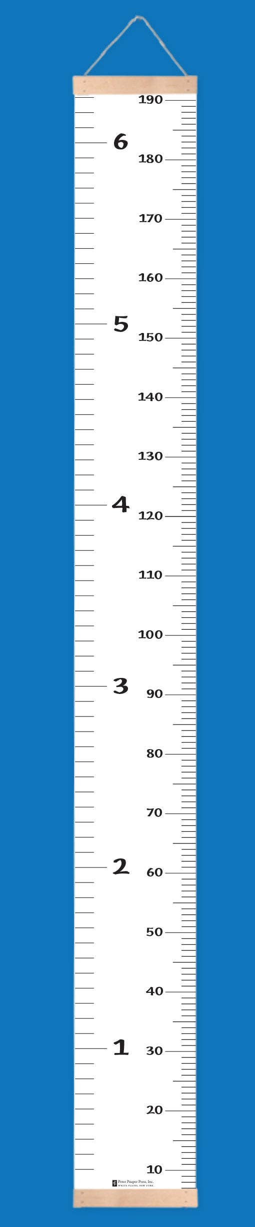 Peter Pauper Press - Wholesale Growth Chart - Kids & Baby - Classic Canvas Growth Chart1