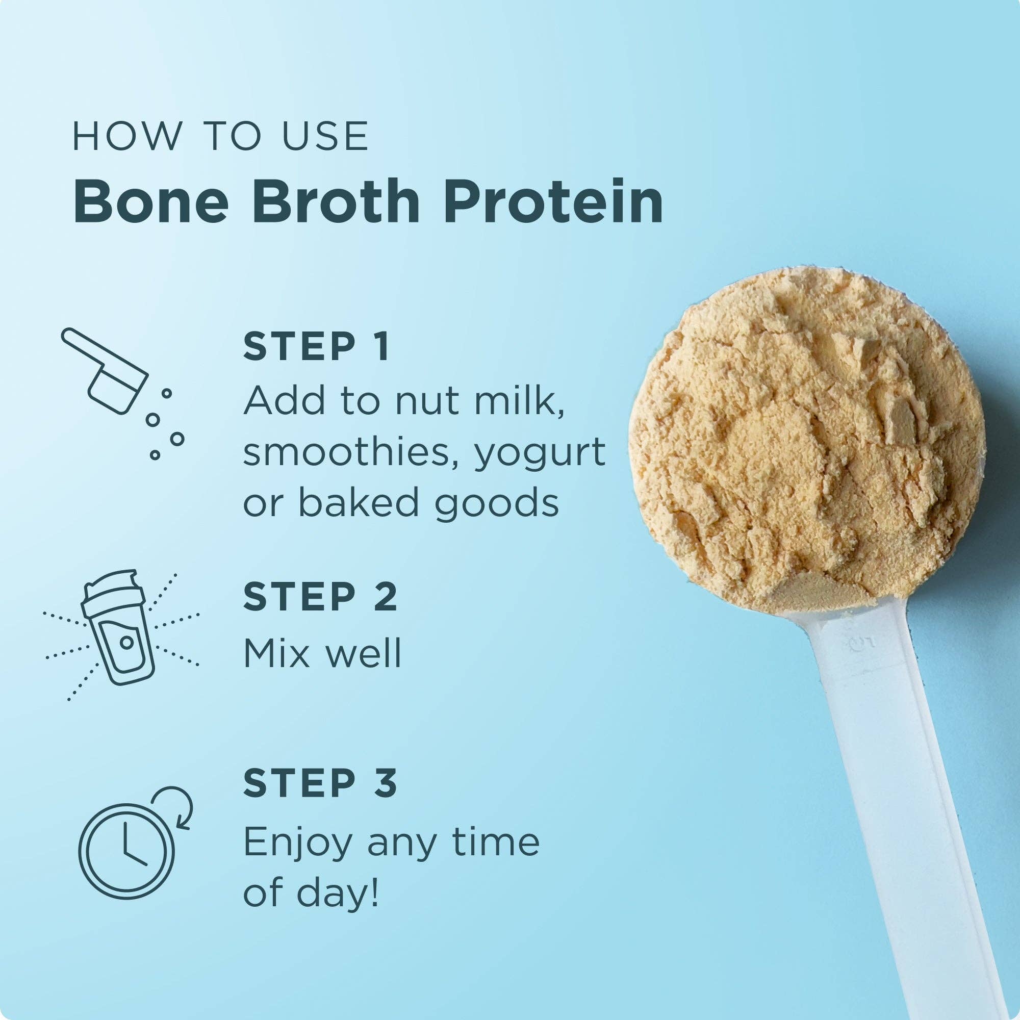Black Bone Broth Protein | Powder Salted Caramel (20 Servings) for wholesale on Faire3