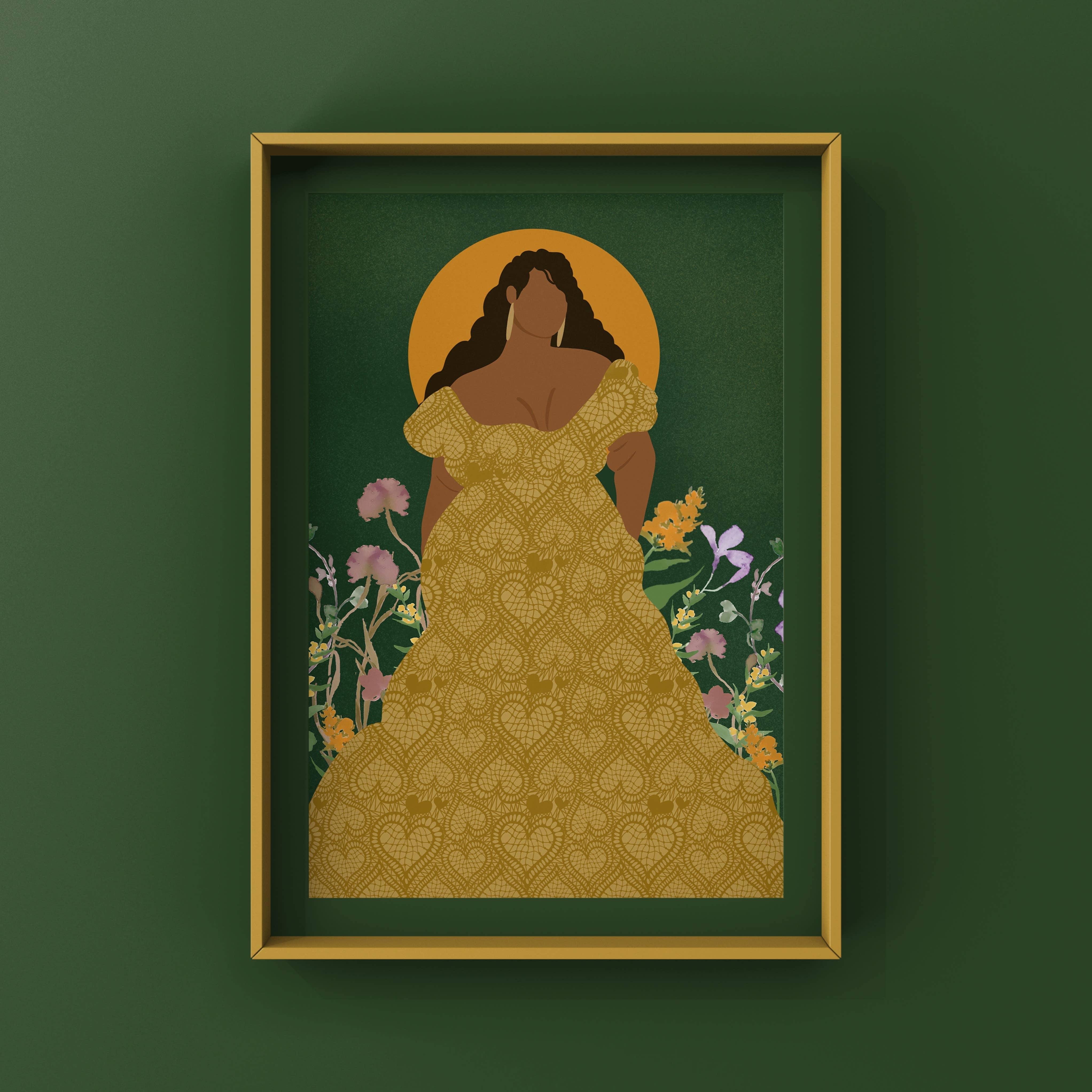 SagMoon Paper Co. - Wholesale Art Print - Topaz1