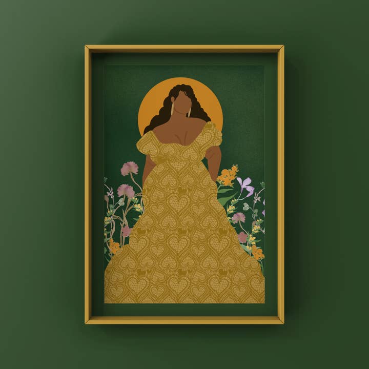 SagMoon Paper Co. - Wholesale Art Print - Topaz1