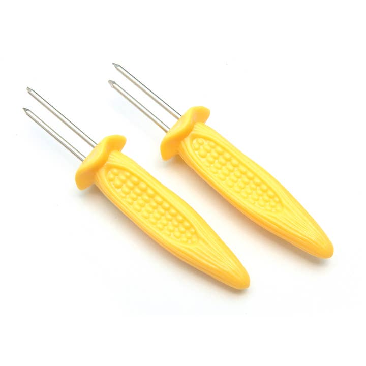 Fox Run Brands - Wholesale Corn Holders/Tools - Fox Run Jumbo Corn Holders, Set of 8, 0.5" x 0.75" x 3.25"