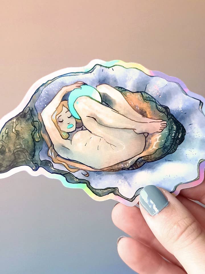 Adesivo Olografico Ostrica per la vendita all'ingrosso da parte di Ondine