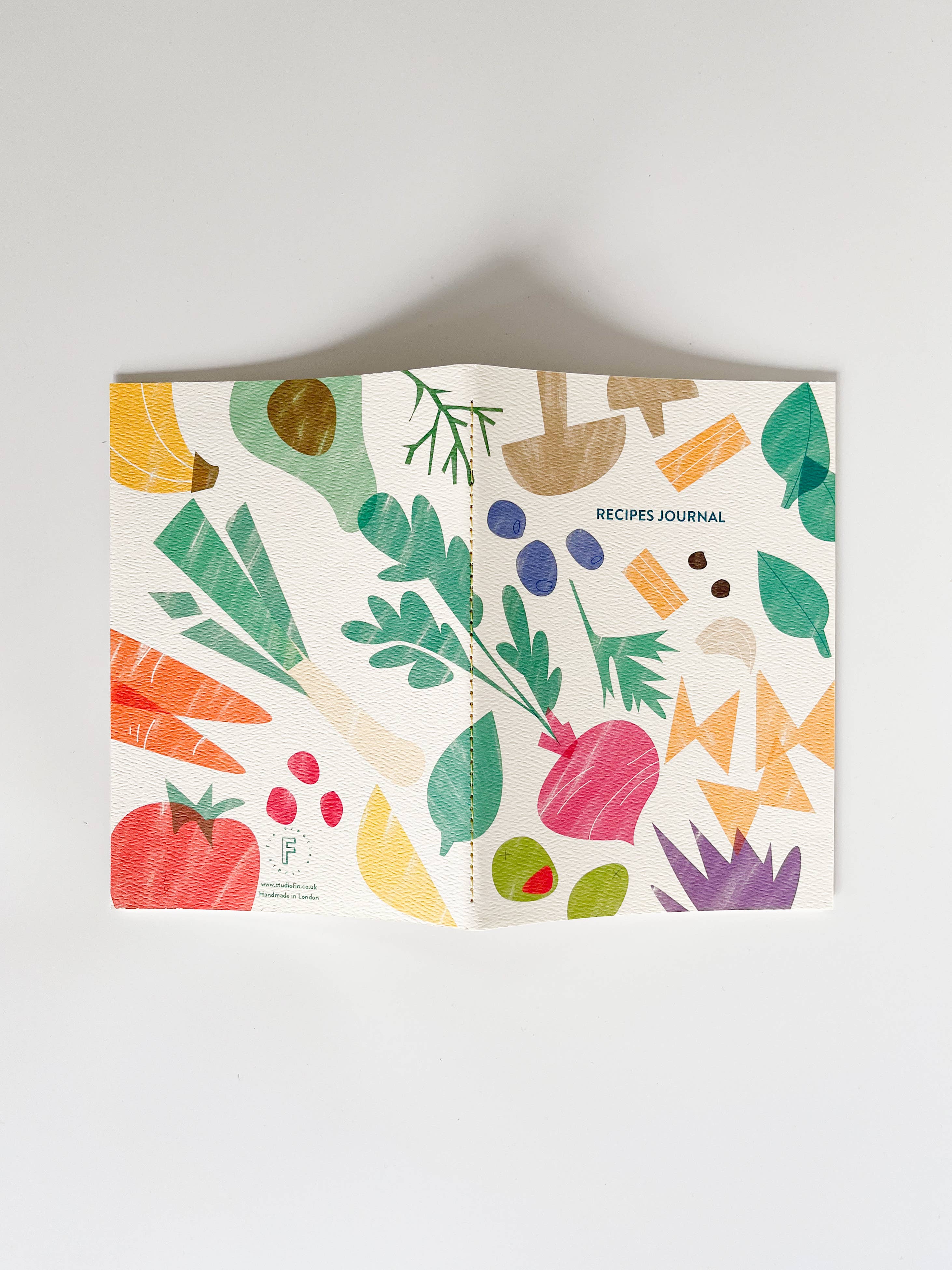 Fin Studio - Wholesale Journal/Diary - Recipes Journal, Notebook / Freshly1