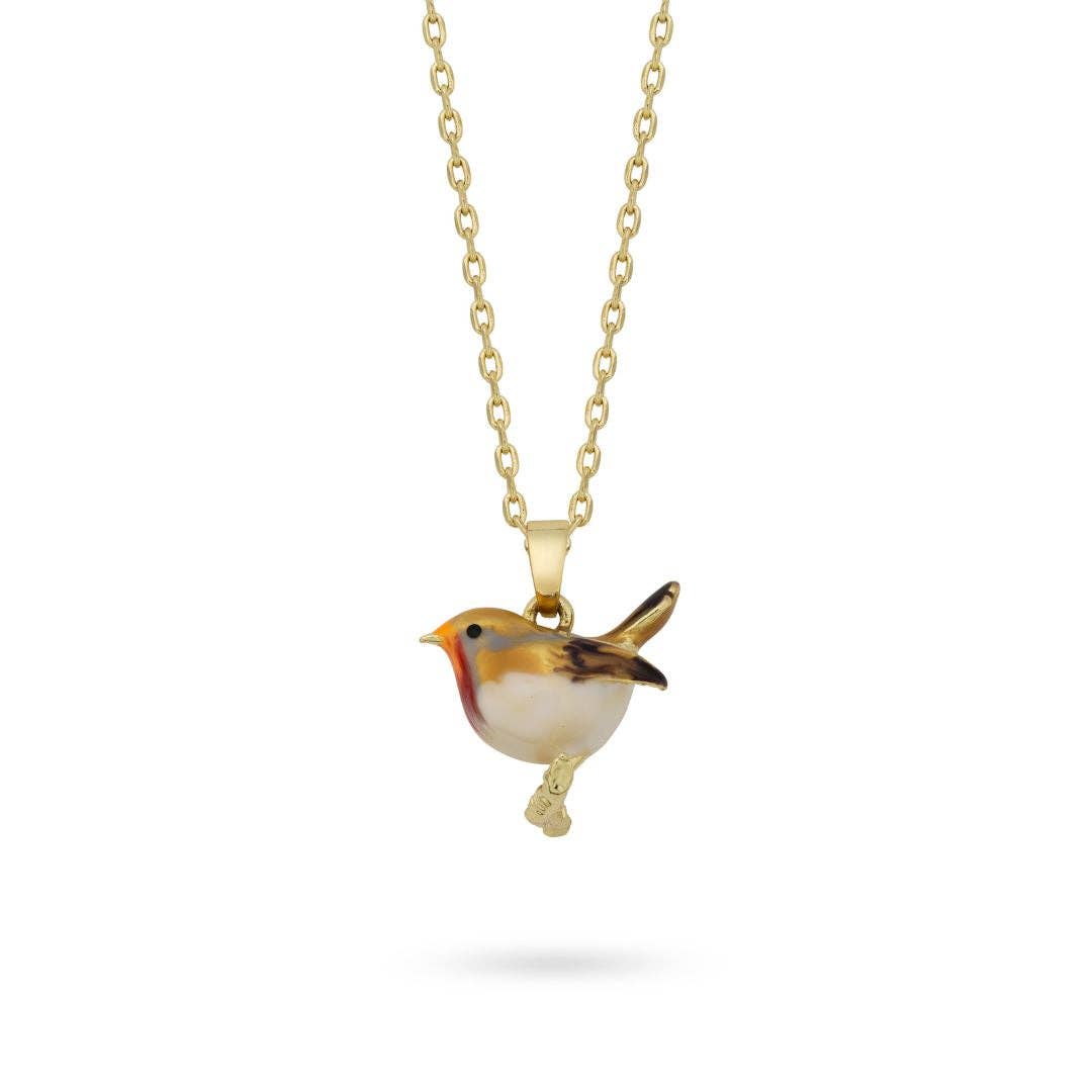 Bill Skinner - Wholesale Pendant/Charm Necklace - Robin Pendant0