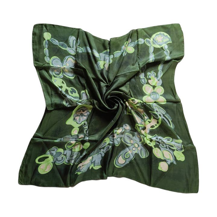 Annahmol - Wholesale Scarf - Unisex - Pure Silk 40 inch Scarves44