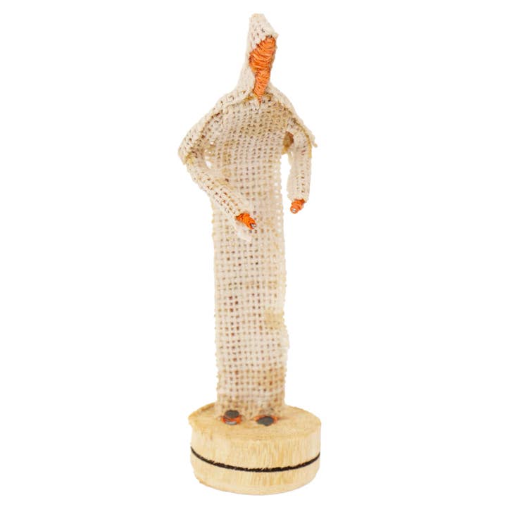Global Crafts - Wholesale Nativity Scene Decor - Banana Fiber Nativity Set - Kenya