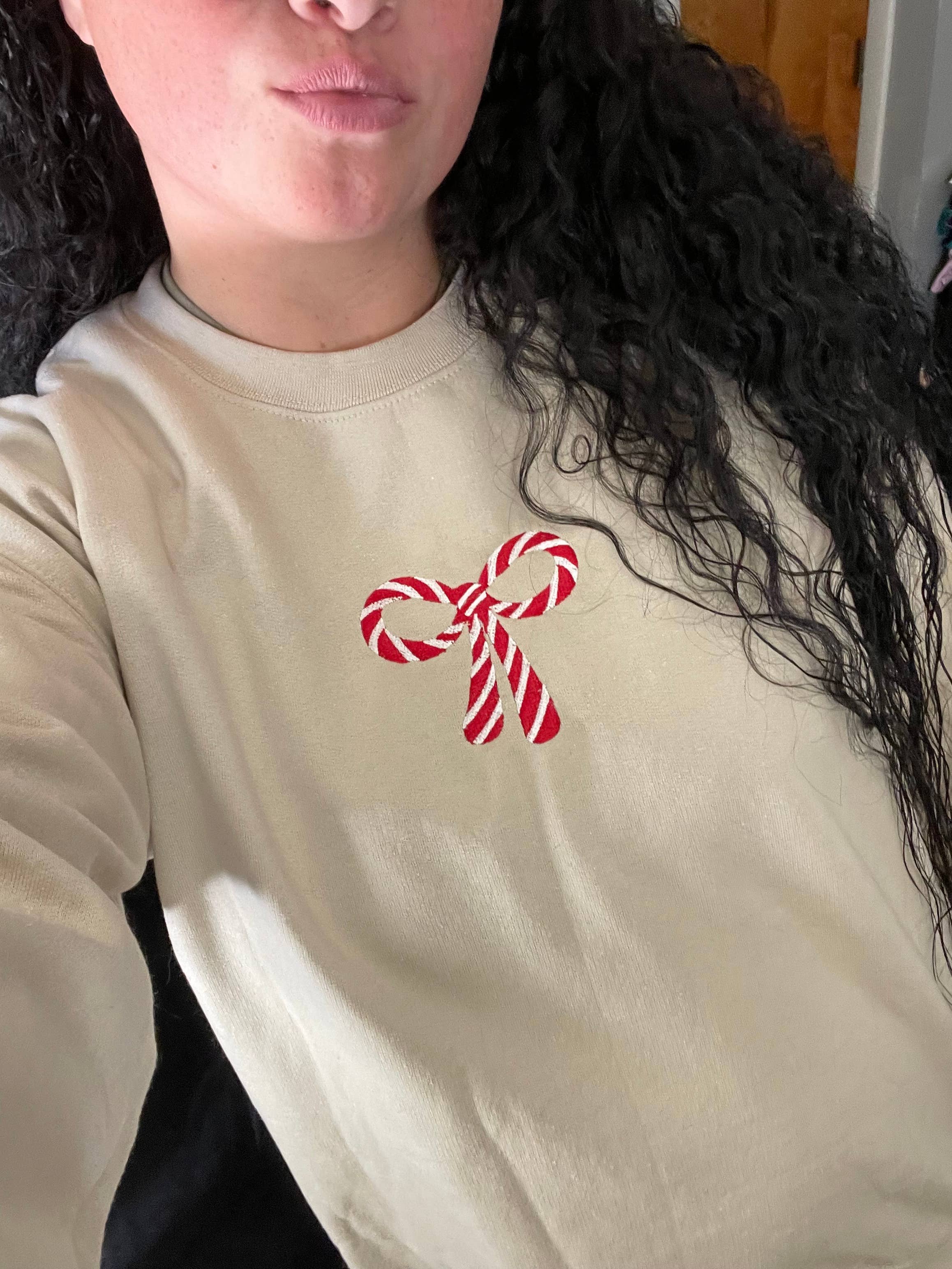 Basil & Burch - Wholesale Sweatshirt - Women's - Side bow cut out embroidered crewneck. 2