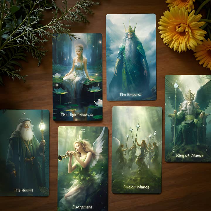 Vermilion Collection – wholesale Tarot cards – Forest Spirit Tarot5