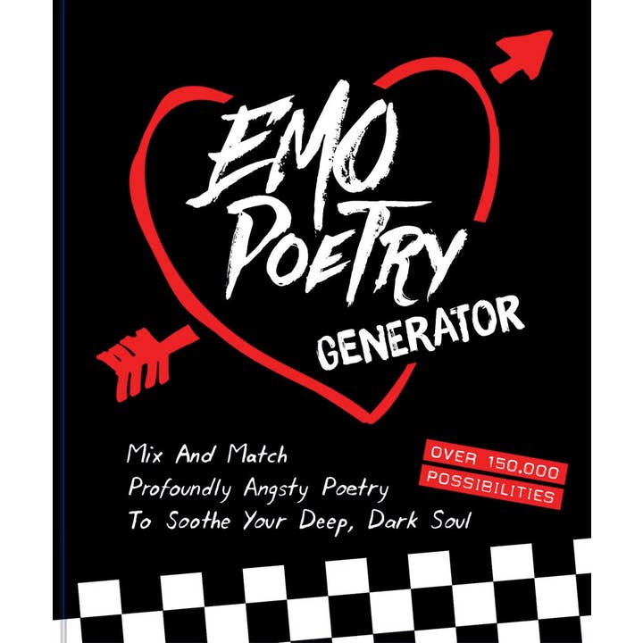 Chronicle Books - Wholesale Book - Adult - Emo Poetry Generator