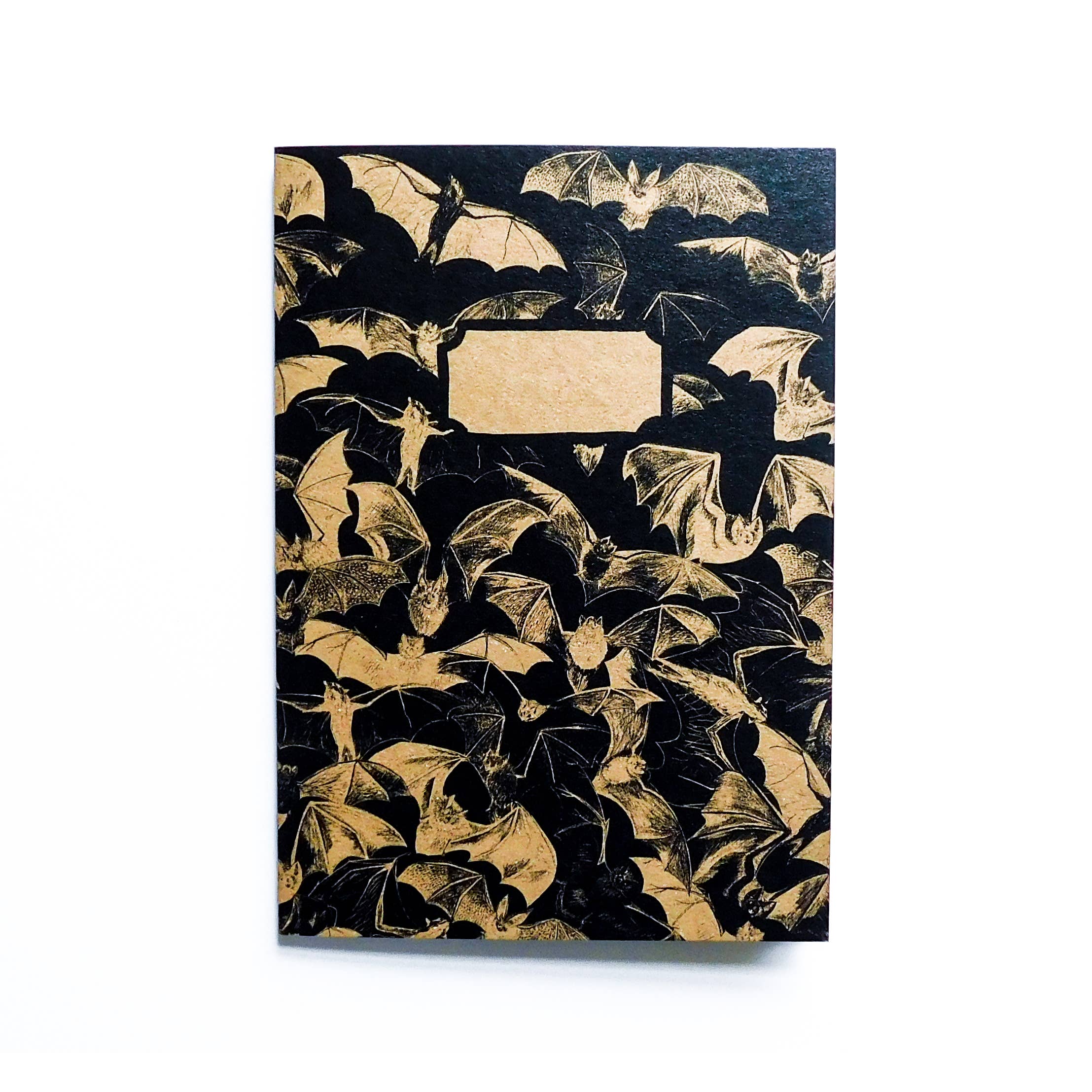 Bison Bindery – Engroshandel Dagbog – Chiroptera Flagermus A5 Genbrugsskitsebog - 76 Ulinjerede Sider1