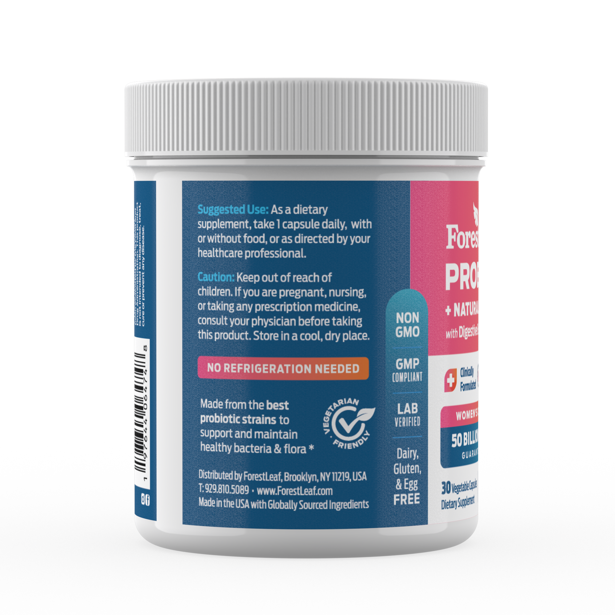 Forest Leaf - Wholesale Oral Supplement/Vitamin - Probiotic 50B Women's3