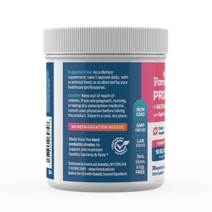 Forest Leaf - Wholesale Oral Supplement/Vitamin - Probiotic 50B Women's3
