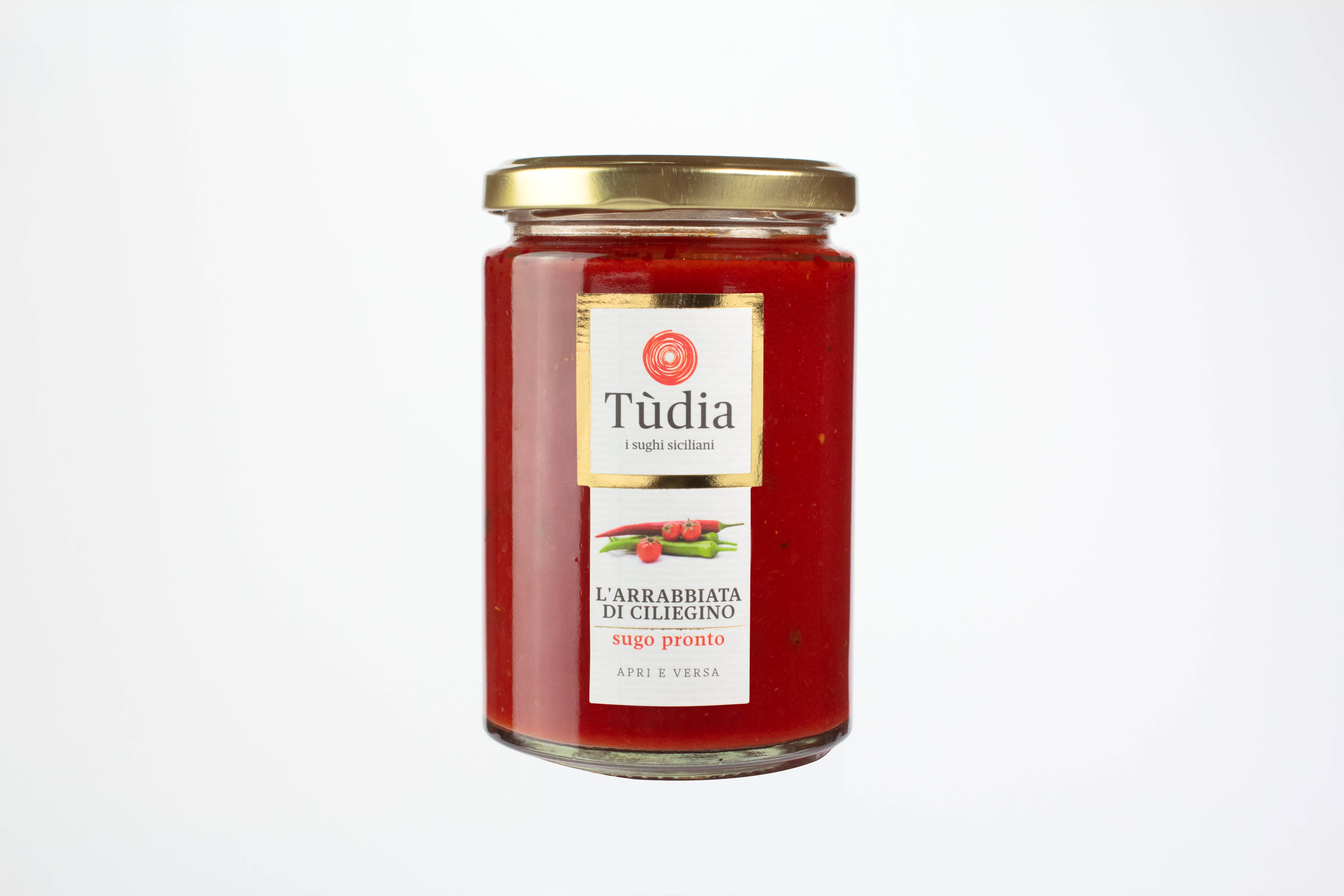 TUDIA Antiche Ricette di Sicilia - Wholesale Pasta Sauce - THE ANGRY CHERRY1