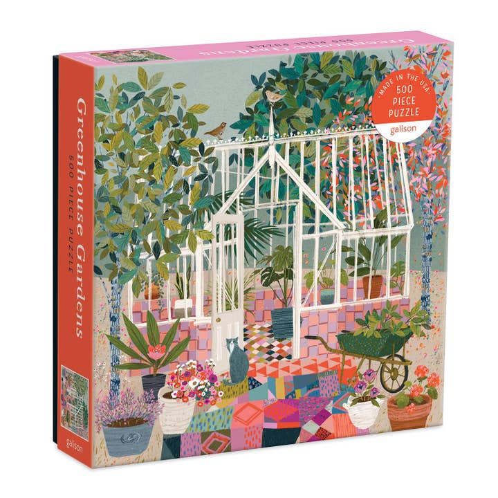 Chronicle Books - Wholesale Puzzle - Adult - Greenhouse Gardens 500 Piece Puzzle