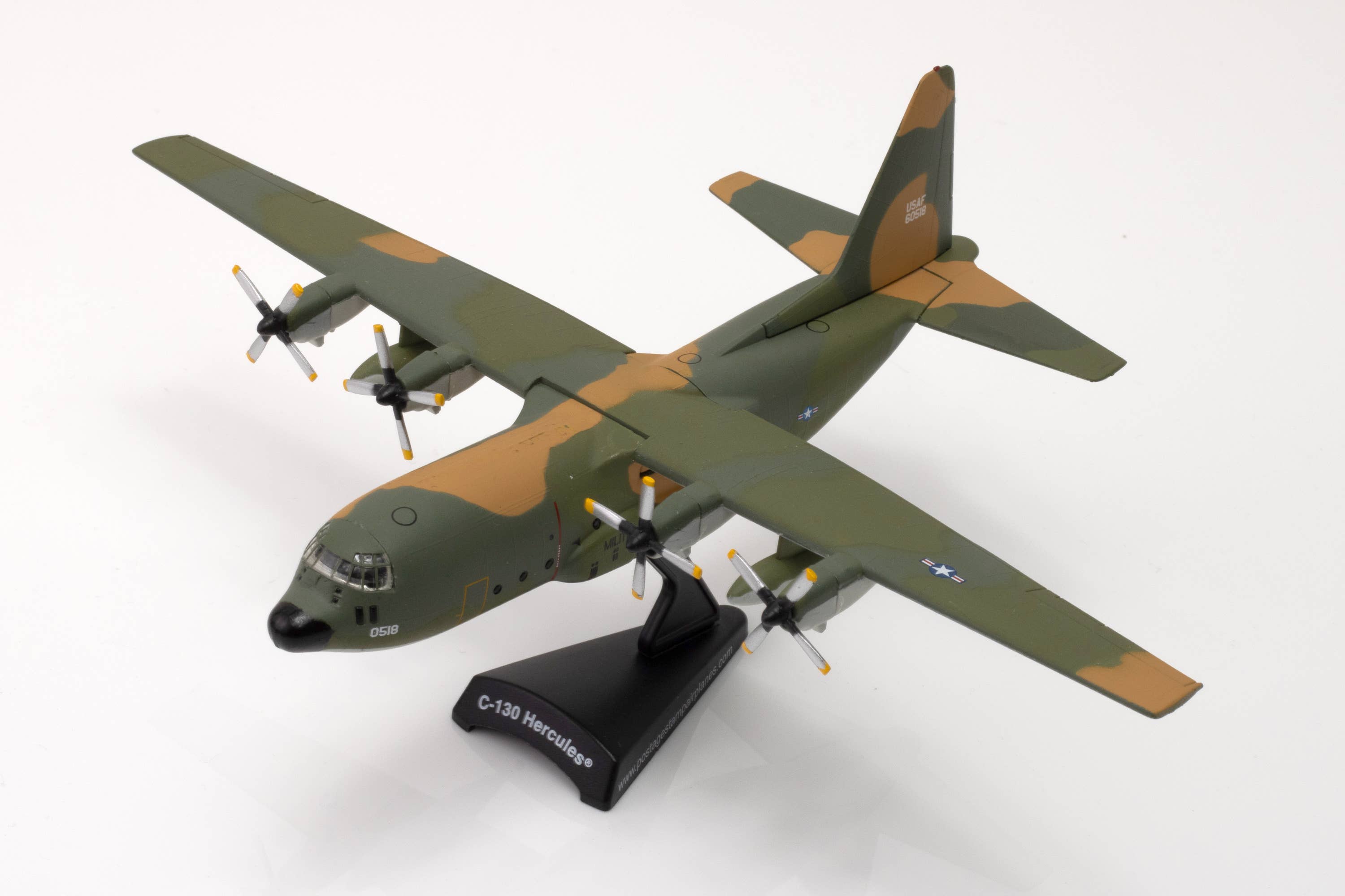 Daron Worldwide Trading – wholesale Decorative tabletop object – PS5330-6 POSTAGE STAMP C-130 1/200 SEA CAMO LITTLE ROCK AFB
7