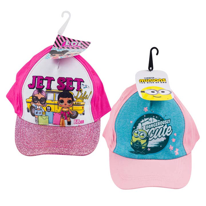 Deluxe Import Trading - Vendita all'ingrosso Cappellino da baseball - Bambini - Berretti da baseball LOL Surprise con licenza - Stile 1