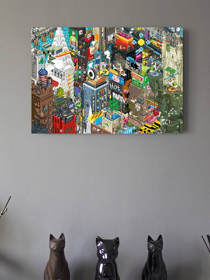 New York Board - L Format for wholesale by marsdesign artshop