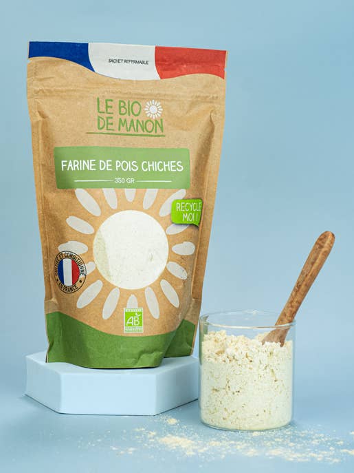 Harina de garbanzo de Francia para venta al por mayor de Le bio de Manon