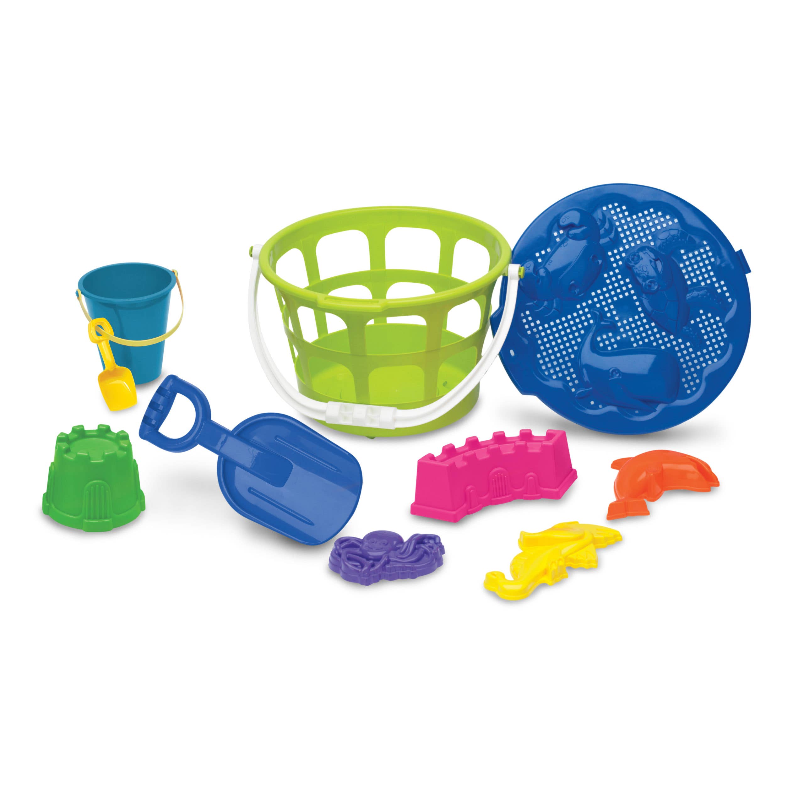 American Plastic Toys - Wholesale Beach/Pool Toy - Kids & Baby - Colossal Beach Pail Set Plastic Toys for Kids0