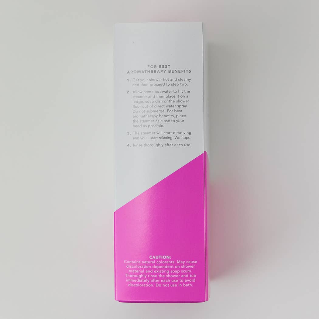 Chez Gagné - Vente Bombe de douche/galet bien-être pour la douche - Birthyay Babe - Diffuseurs aromatiques pour la douche parfum pamplemousse - Lot de 810