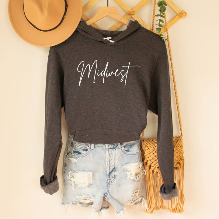 Midwest, Women Hoodie, Women Soft Hoodie for wholesale by Autumn Rose Co.