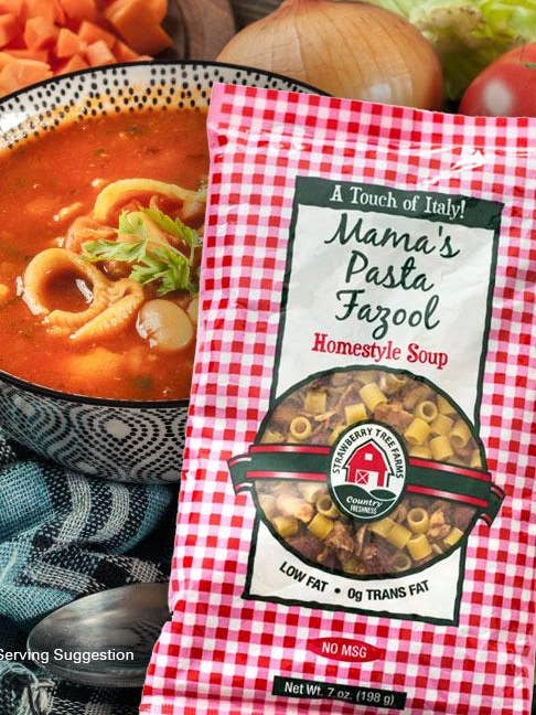 Mama's Pasta Fazool for wholesale by Strawberry Tree Farms