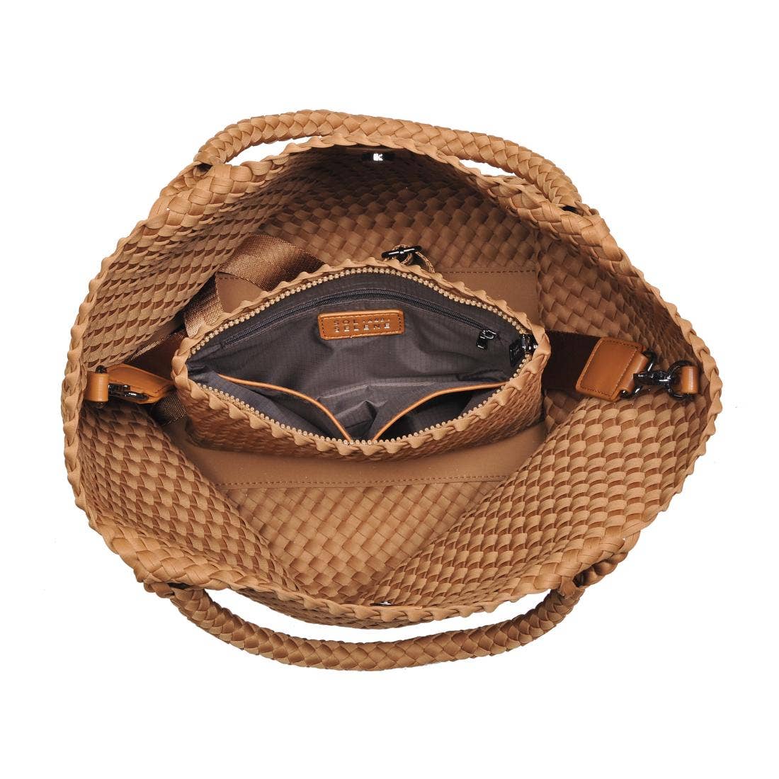 Sol and Selene - Vendita all'ingrosso Borsa tote - Donna - Borsa Media in Neoprene Intrecciato "Sky's The Limit"211