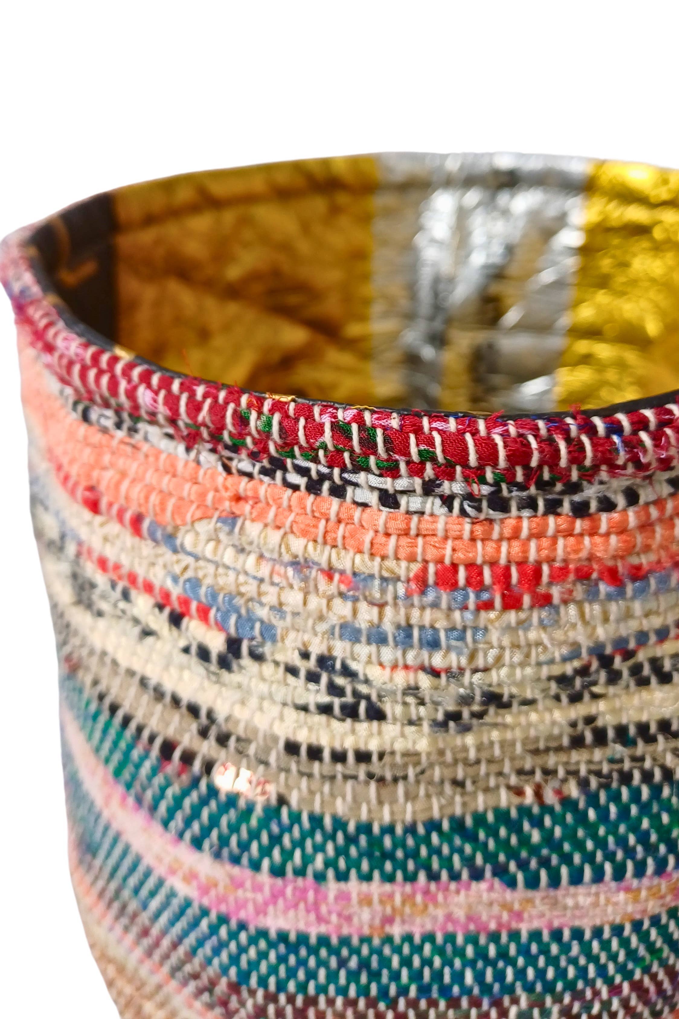 Local Women’s Handicrafts - Wholesale Plant Pot - Upcycled Plant Pot Cover1