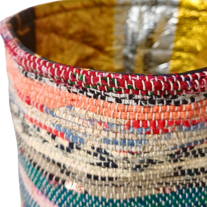 Local Women’s Handicrafts - Wholesale Plant Pot - Upcycled Plant Pot Cover1