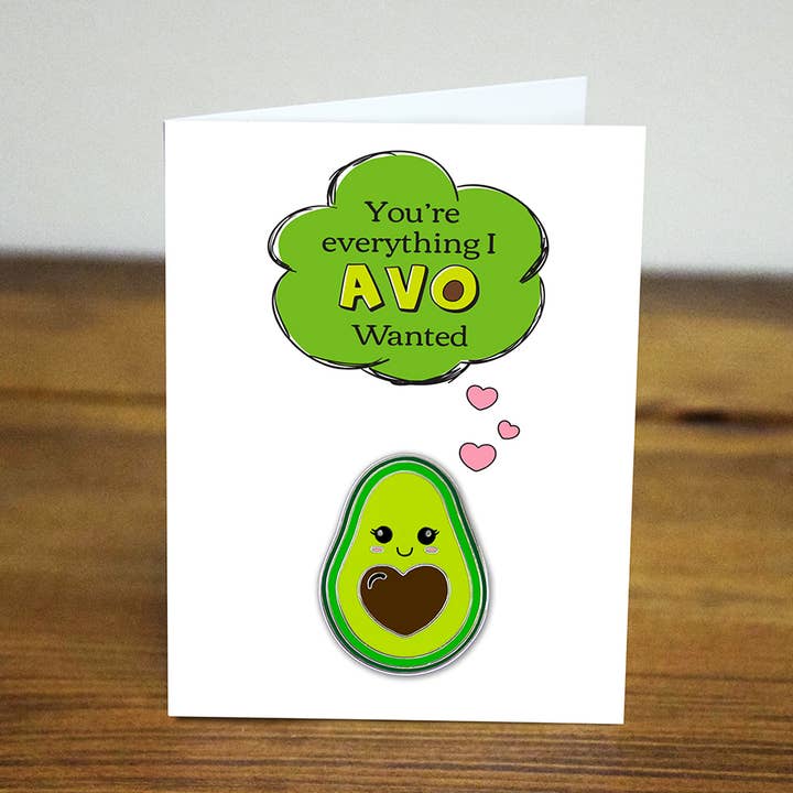 Avocado Pin Je bent alles wat ik AVO wilde email pin voor wholesale door Lifebeats Gifts